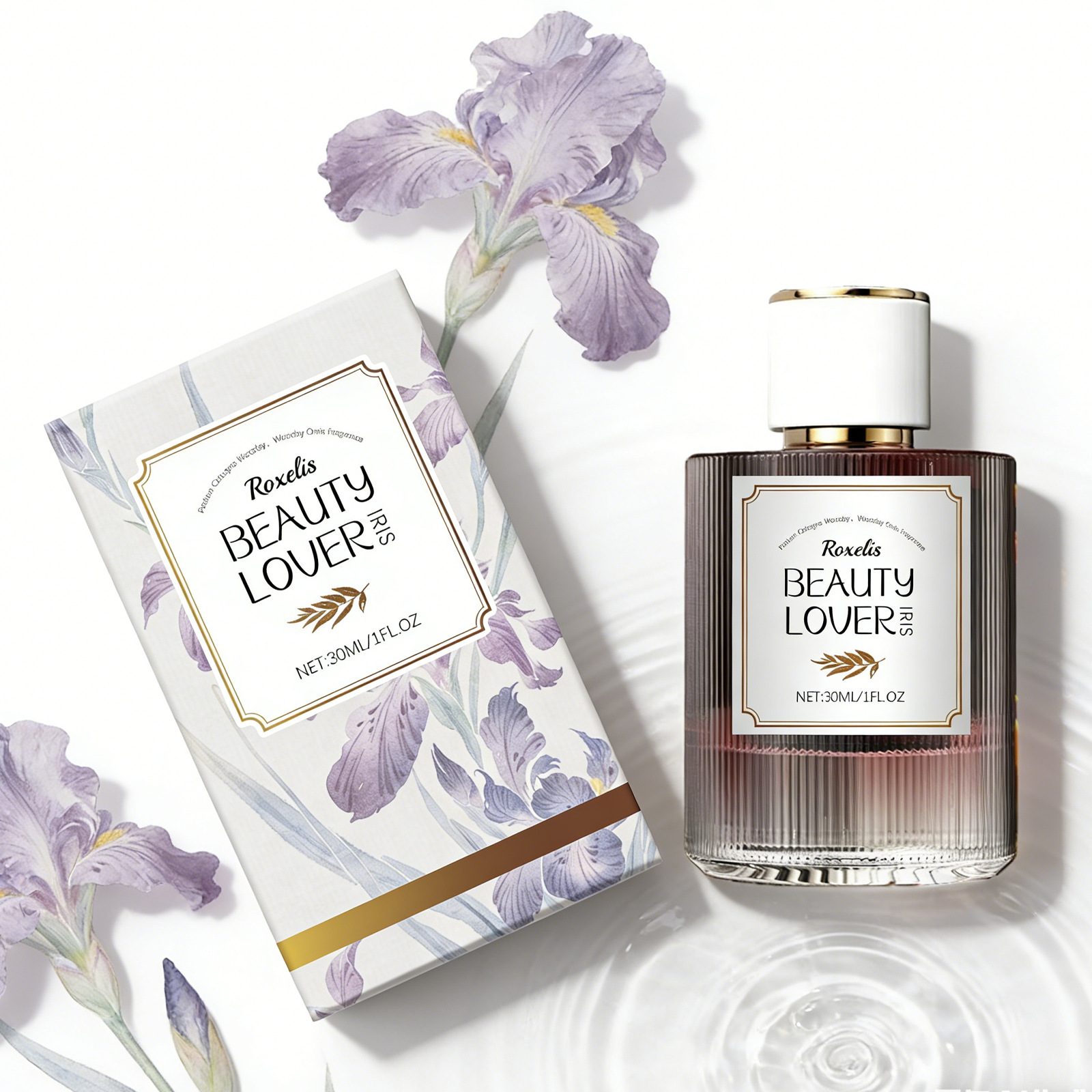 Perfume Fragrance Enhancer - Roxelis Iris Woody Aroma Elegant Fresh