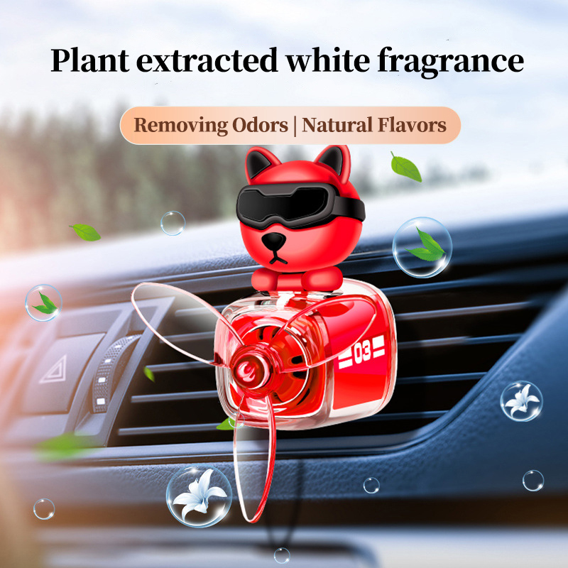 Perfume Fragrance Outlet - Cute Puppy Car Fragrance Perfume Air