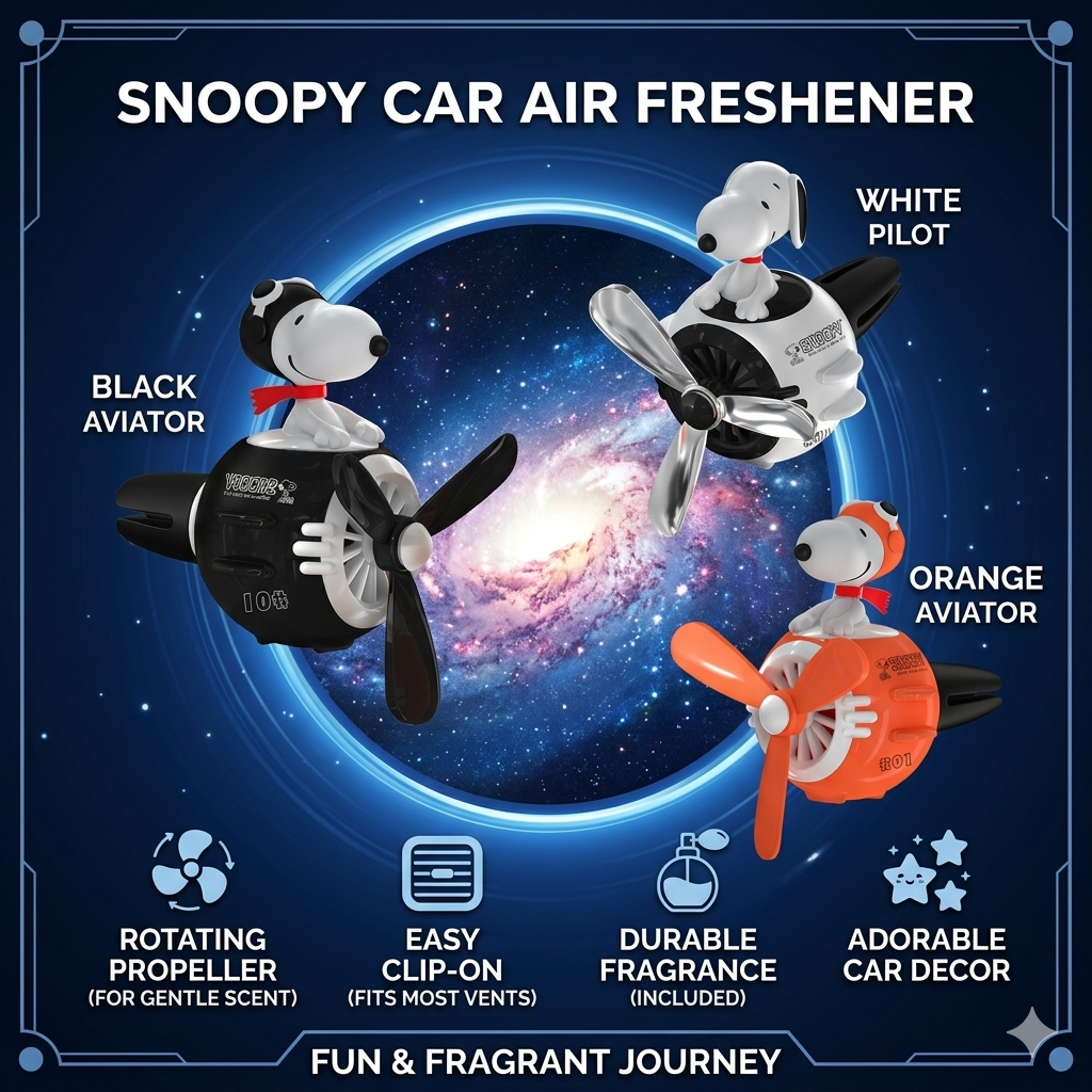 Perfume Fragrance Outlet - Cute Snoopy Anime Car Air Freshener
