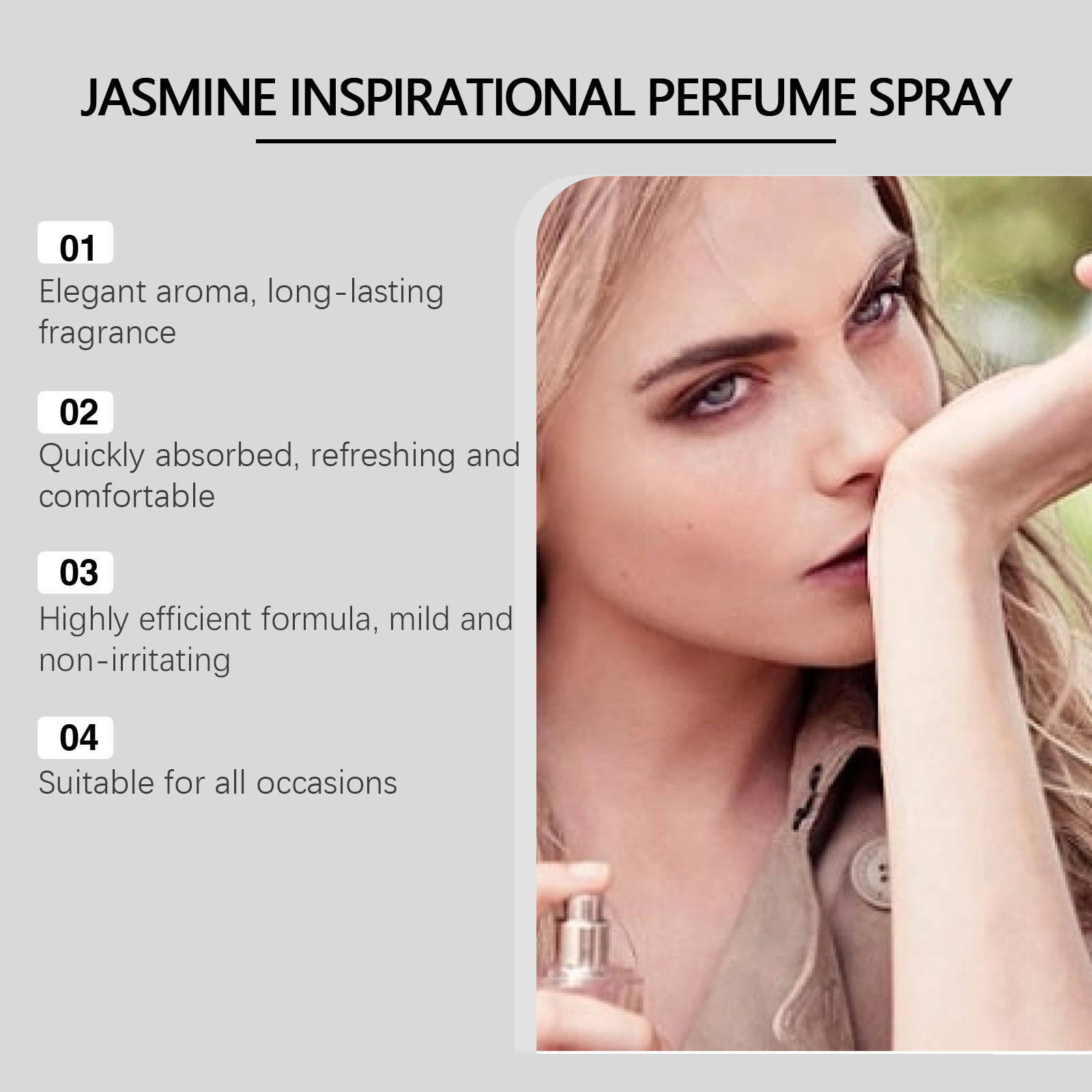 50ml Jasmine Perfume Spray - A - Perfume Jasmine Fragrance 评论和价格
