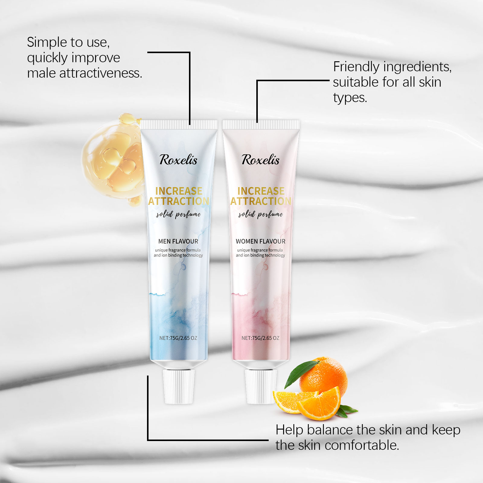 75g Woody Citrus Perfume Stick - Perfume Fragrance Enhancer 评论和价格