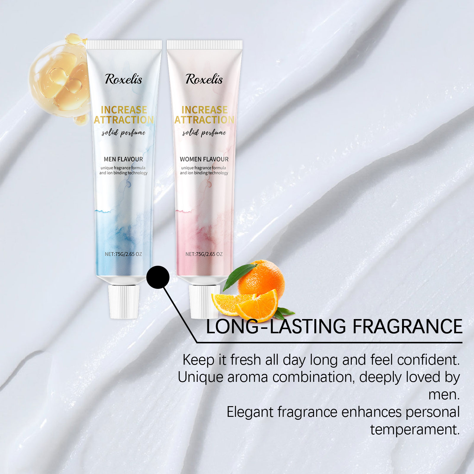 75g Woody Citrus Perfume Stick - Perfume Fragrance Enhancer 评论和价格
