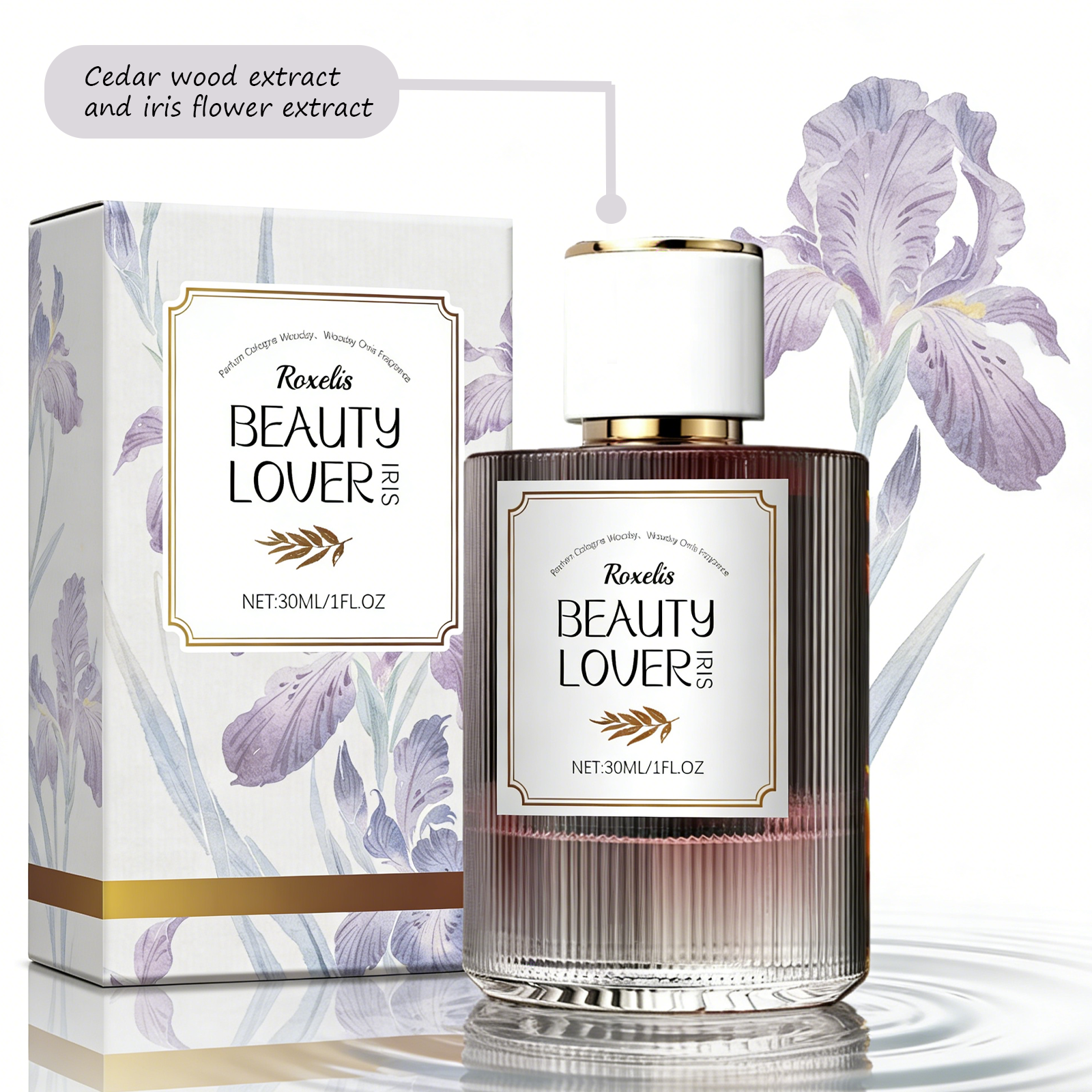 Roxelis Iris Woody Aroma Elega - Perfume Fragrance Enhancer 评论和价格