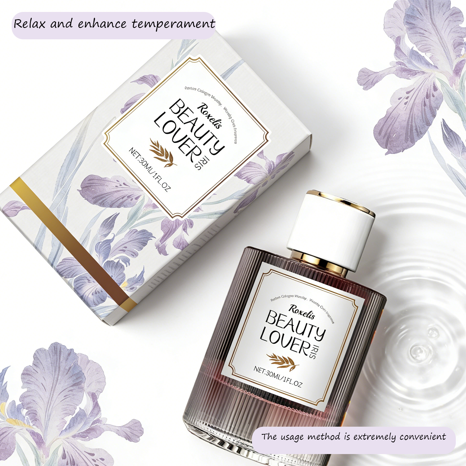 Roxelis Iris Woody Aroma Elega - Perfume Fragrance Enhancer 评论和价格