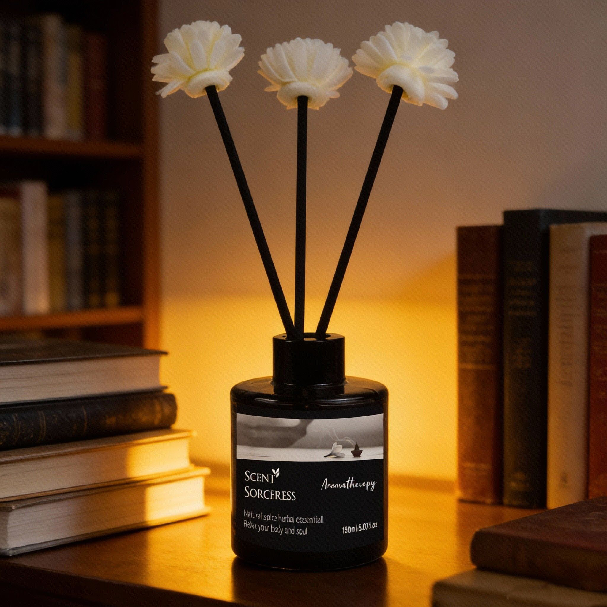 150ml Rattan Reed Diffuser Set - Perfume Jasmine Fragrance 评论和价格