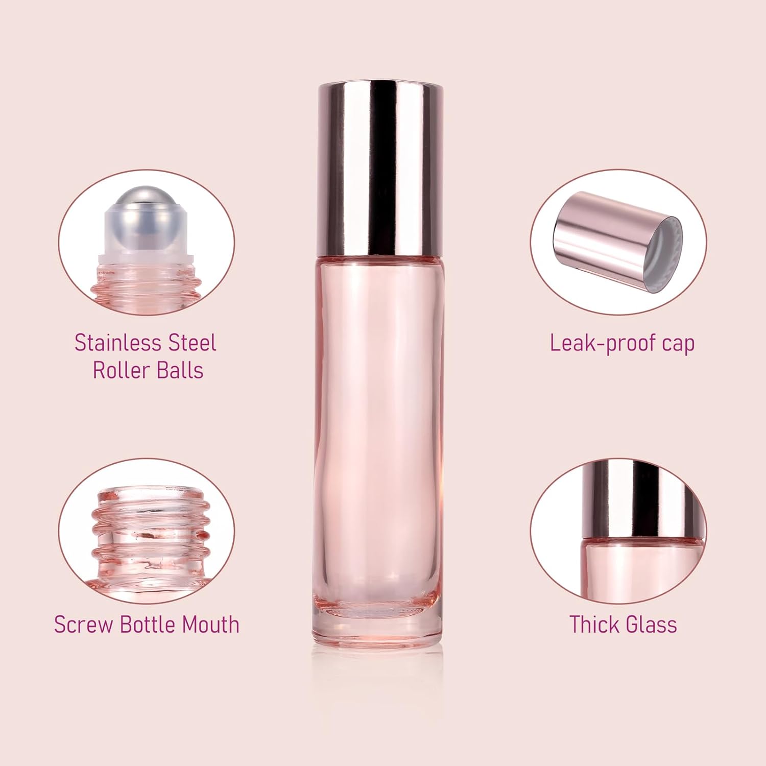14pcs 10ml Glass Roller Bottle - Perfume Imperium Fragrance World 评论和价格