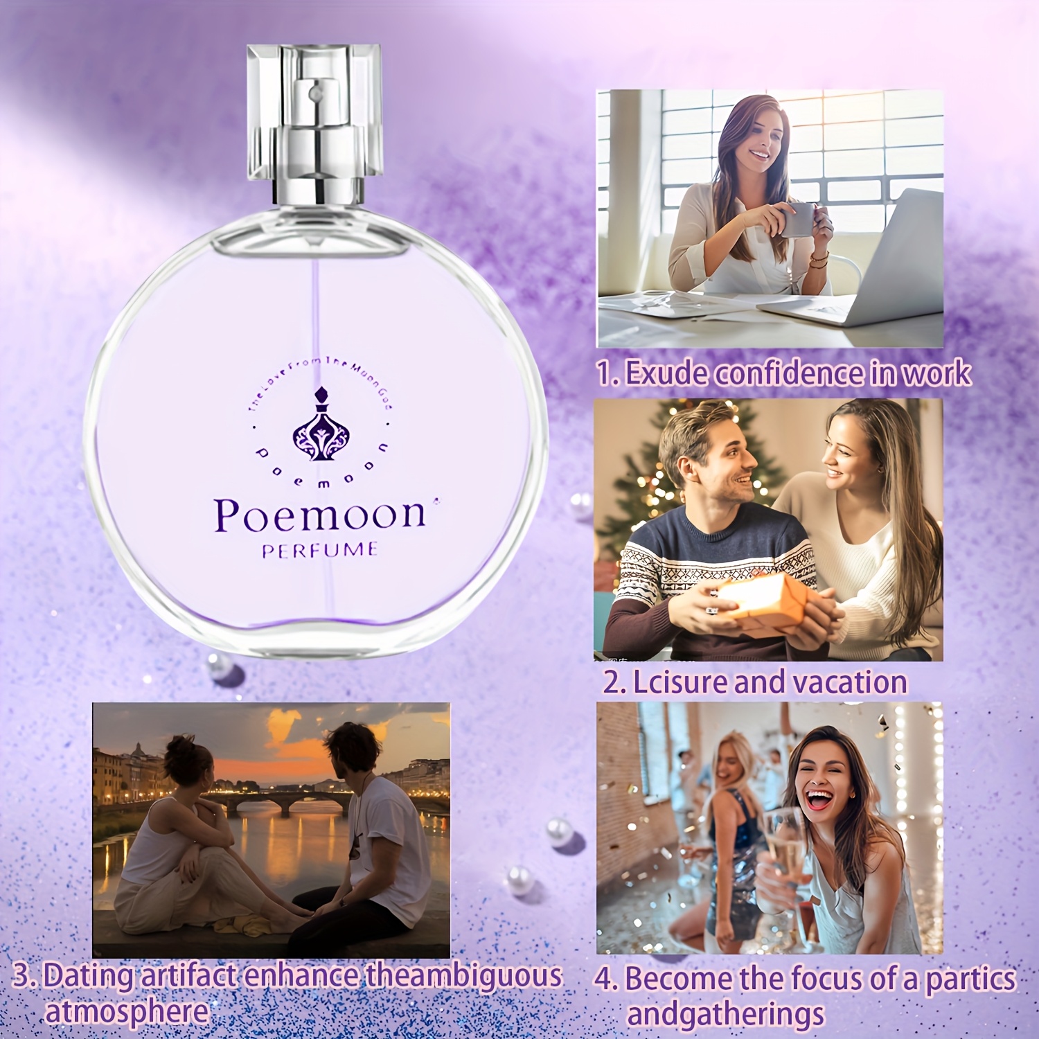 Poemoon Women's perfume, plant - Perfume Fragrance Enhancer 评论和价格